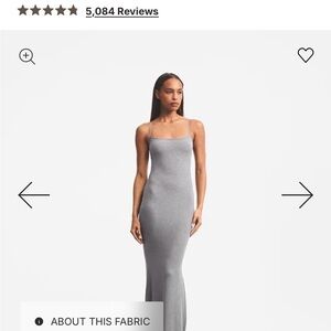 SKIMS Soft Lounge Long Slip Maxi Dress NEW